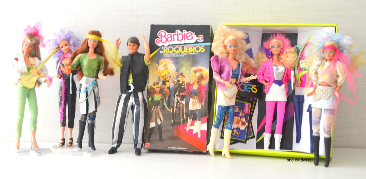 Ana Caldatto : Barbie Diva e Rock dos anos 80